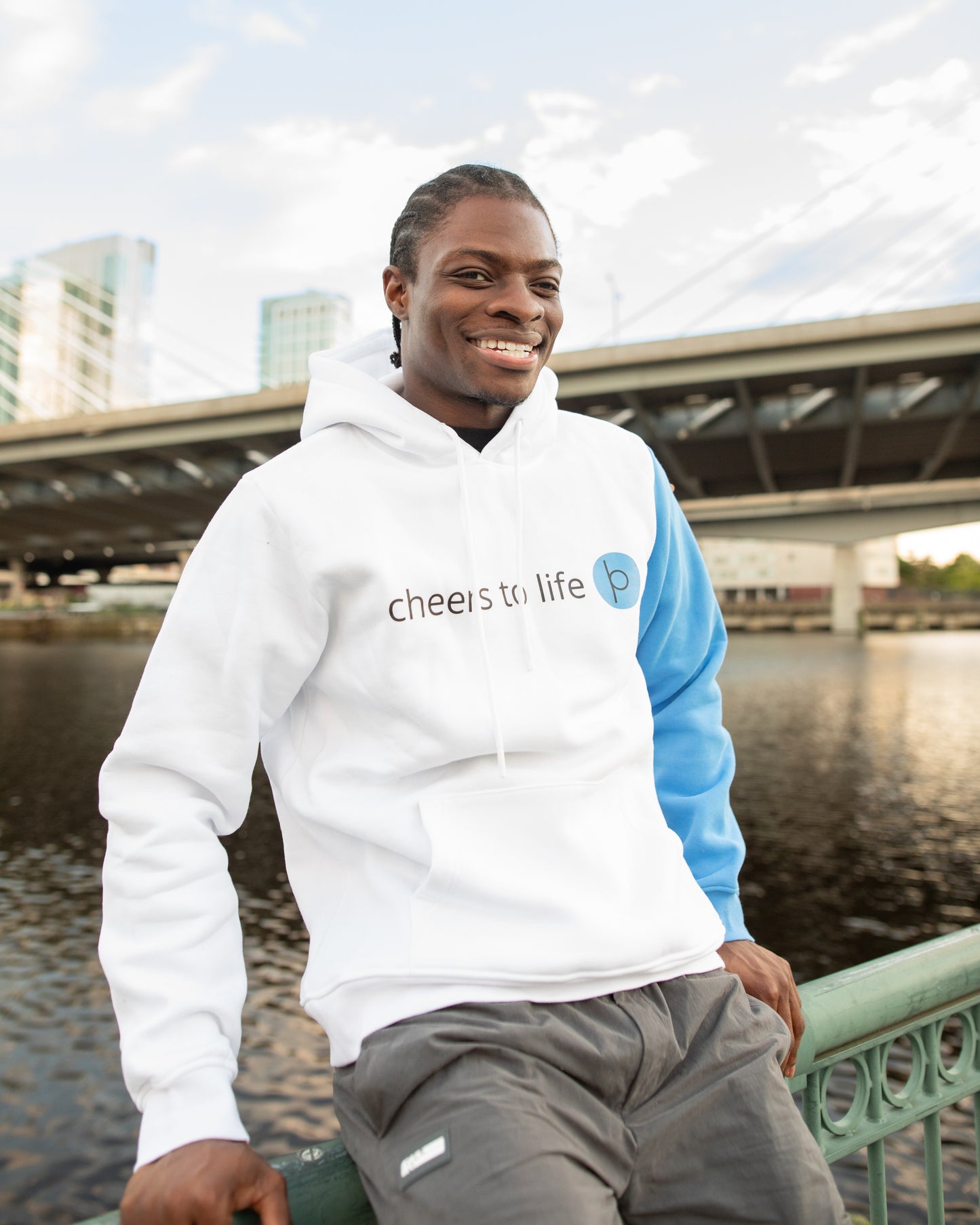 cheers to life hoodie